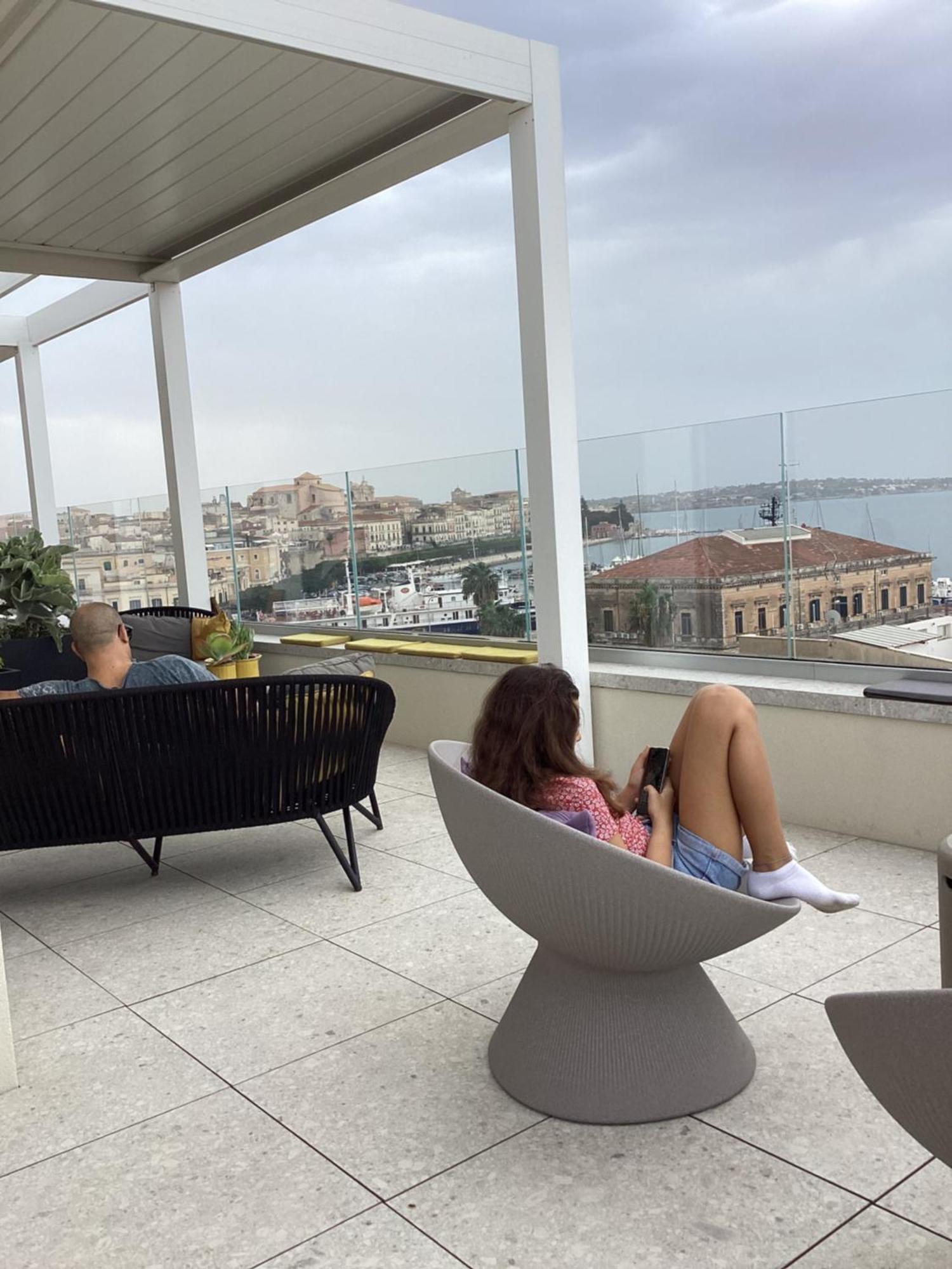 Bed and Breakfast La Terrazza Sul Porto Syrakus Exterior foto